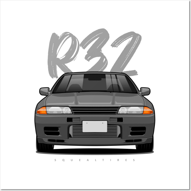 Skyline GTR R32 Wall Art by squealtires